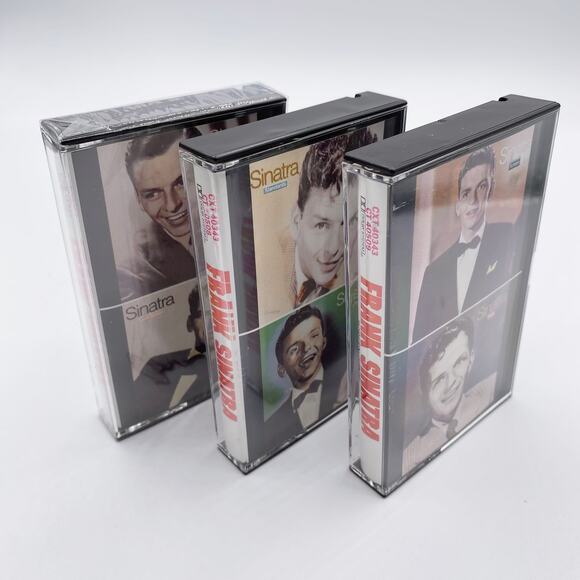FRANK SINATRA The Voice of Columbia Years 1943-1952 3 Double Cassettes 1986 Rare - Picture 3 of 12